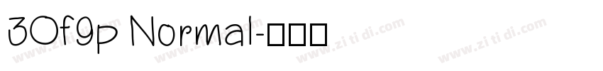 3Of9p Normal字体转换